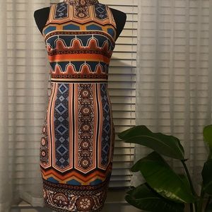 Multicolor spring / summer dress